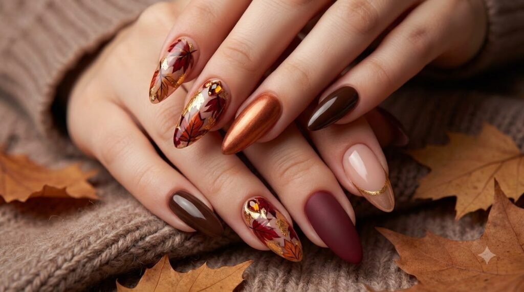 Gorgeous Fall Nail Ideas